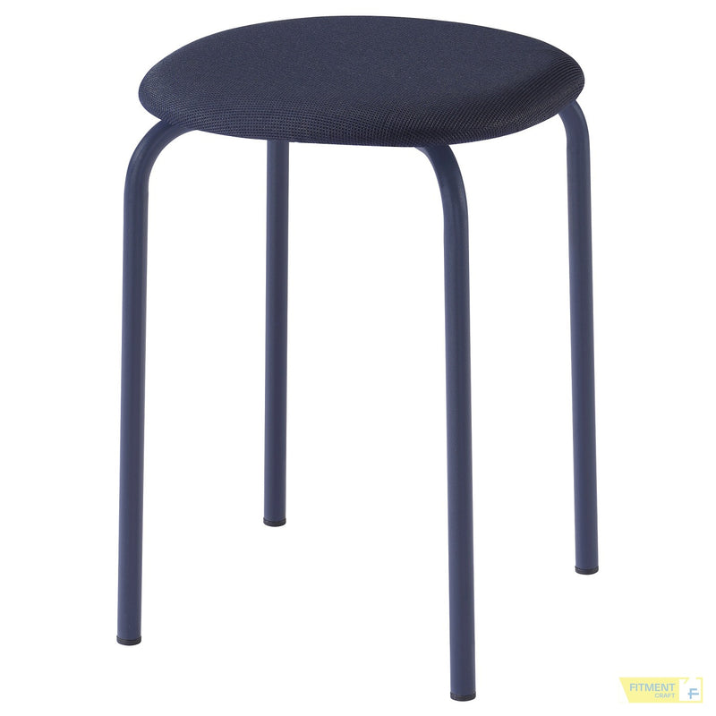 GULTARP stool - dark blue and Remmarn dark blue - image 1