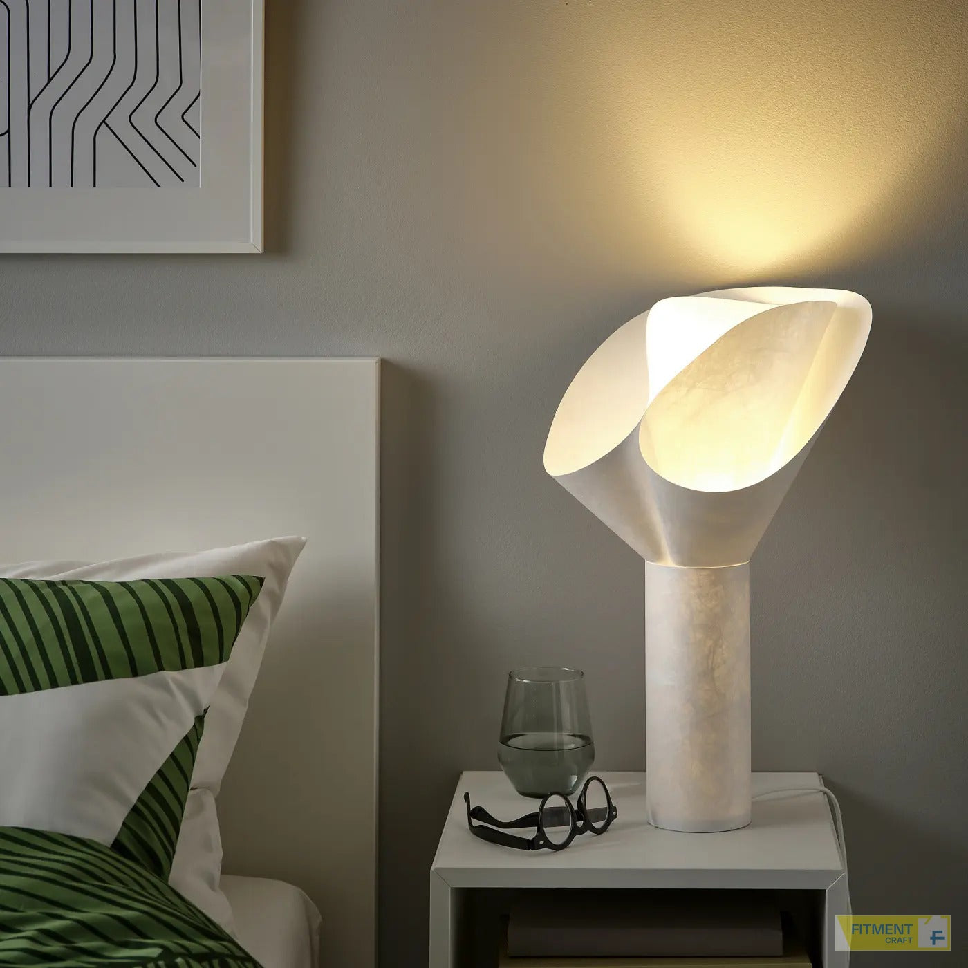 BÄCKNATE table lamp white 50 cm - Standard - image 1