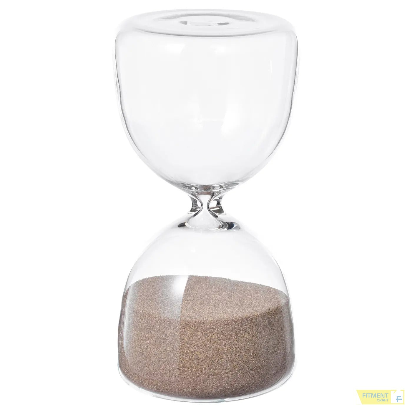 EFTERTÄNKA decorative hourglass clear glass sand 15 cm - Standard - image 1