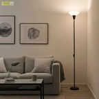 TÅGARP floor uplighter black white - Standard - image 1