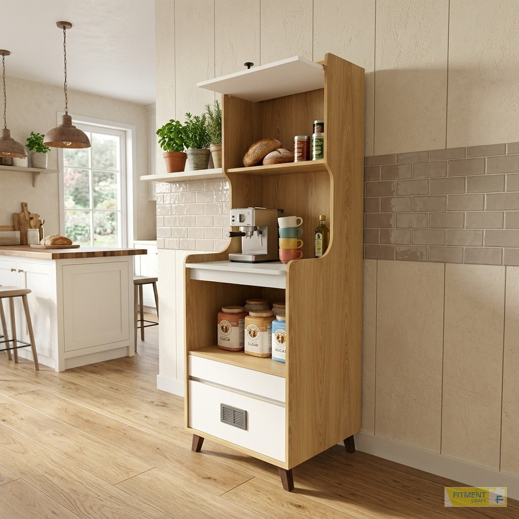Caboose Pantry Cabinet Kitchen Storage - Standard - image 1