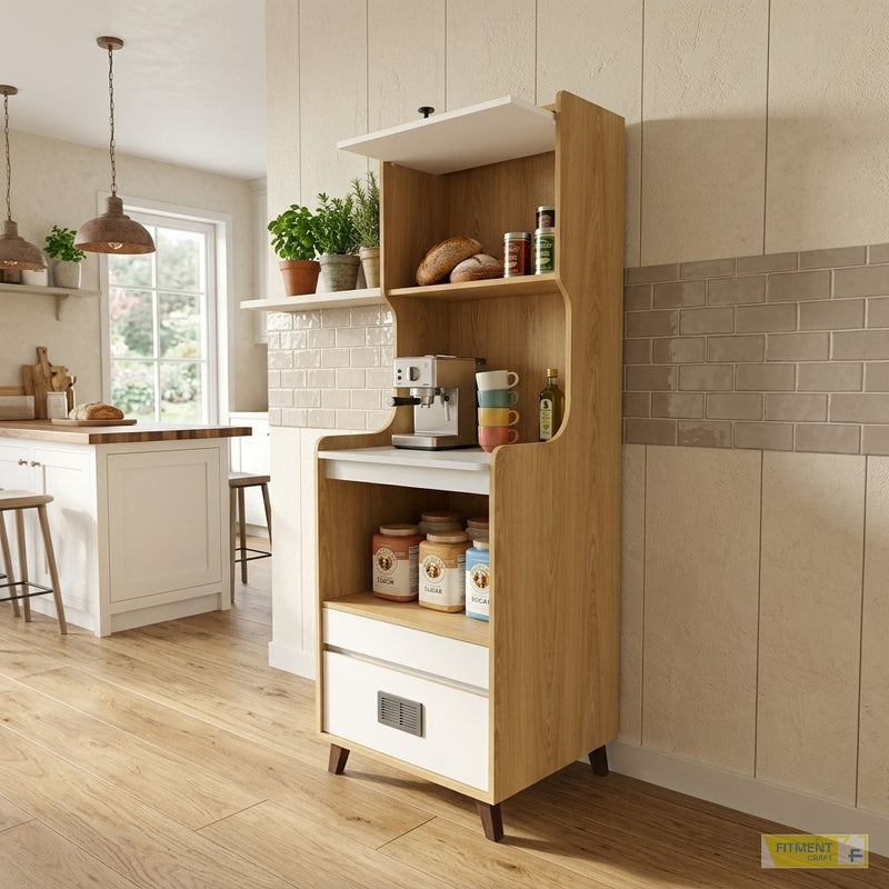 Caboose Pantry Cabinet Kitchen Storage
