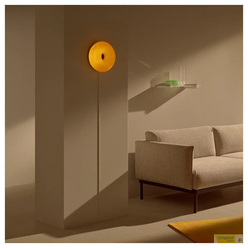 VARMBLIXT LED table wall lamp orange glass 30 cm - Standard - image 1