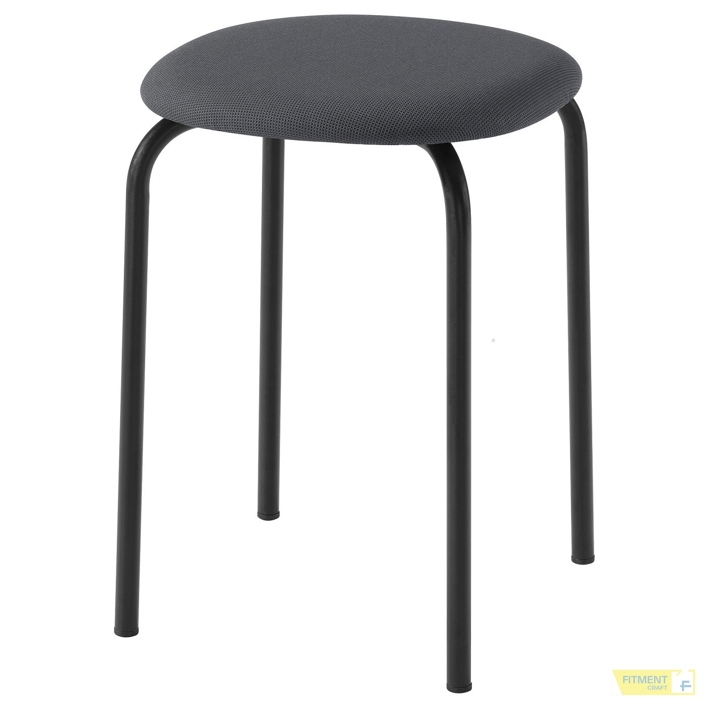 GULTARP stool - anthracite and Remmarn anthracite - image 1