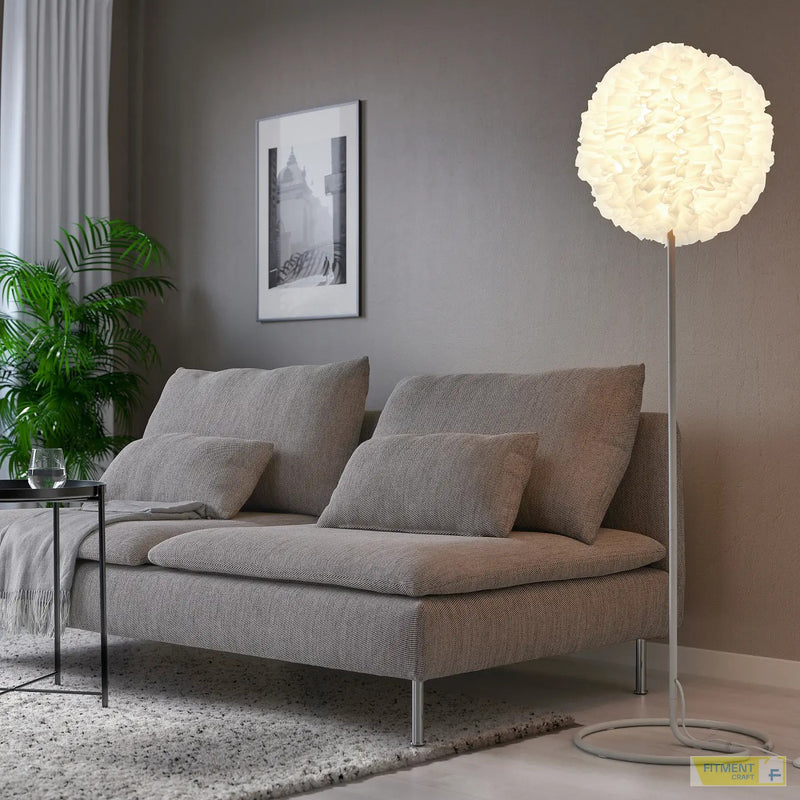 VINDKAST floor lamp white