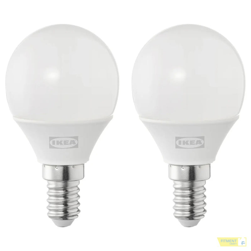 SOLHETTA LED bulb E14 250 lumen globe opal white