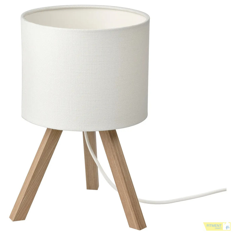 STORSEGEL table lamp ash white
