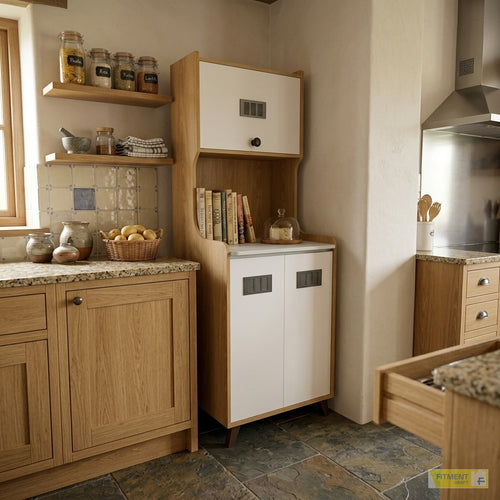 Galley Pantry Cabinet Kitchen Storage - Standard - image 2