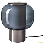 HÖGVIND table lamp nickel plated grey glass - Standard - image 2