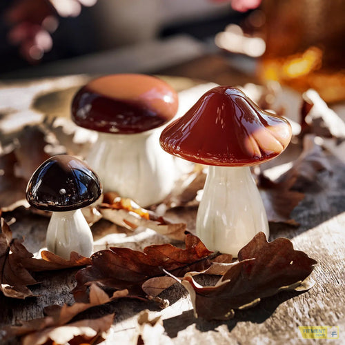 HÖSTAGILLE decoration set of 3 mushroom - Standard - image 2