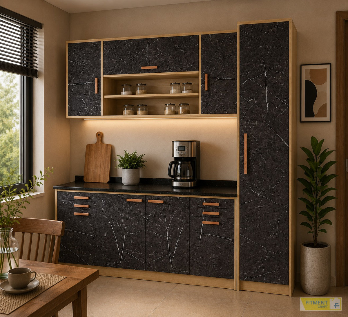 Jasmine kitchen HC Large Cabinet - Gallery - image 3
