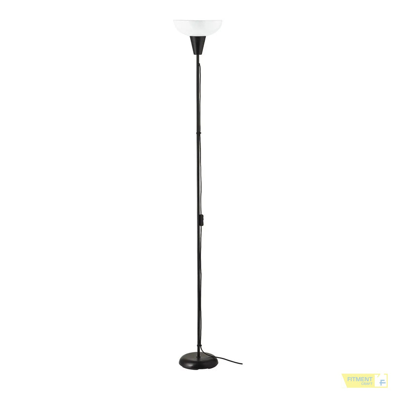 TÅGARP floor uplighter black white