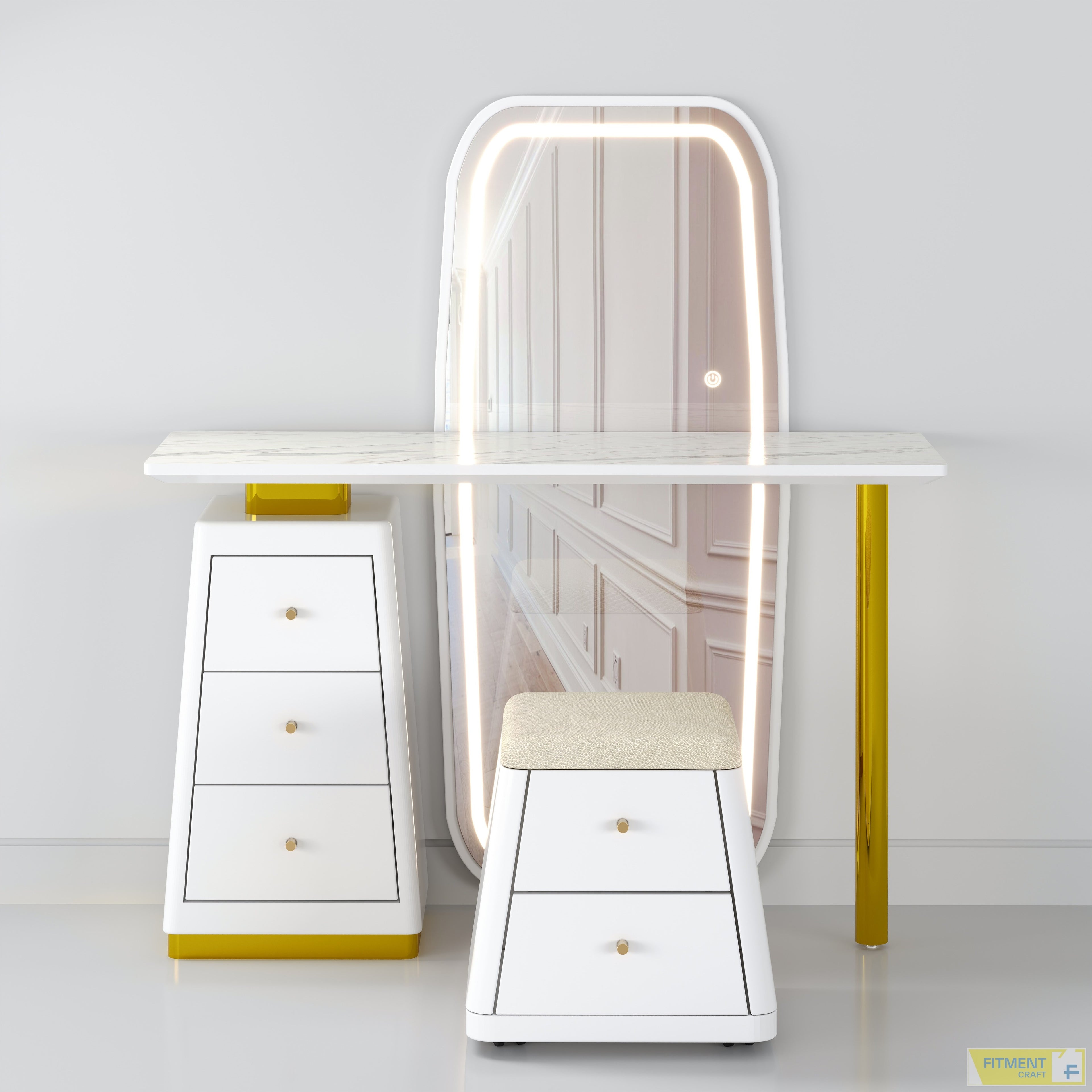 Nairo Dressing Table - Gallery - image 3