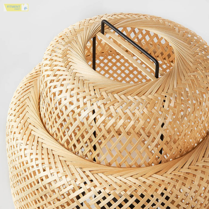SINNERLIG floor lamp bamboo handmade - Standard - image 3