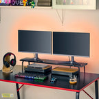 LÅNESPELARE monitor stand black 97x19 cm - Gallery - image 3