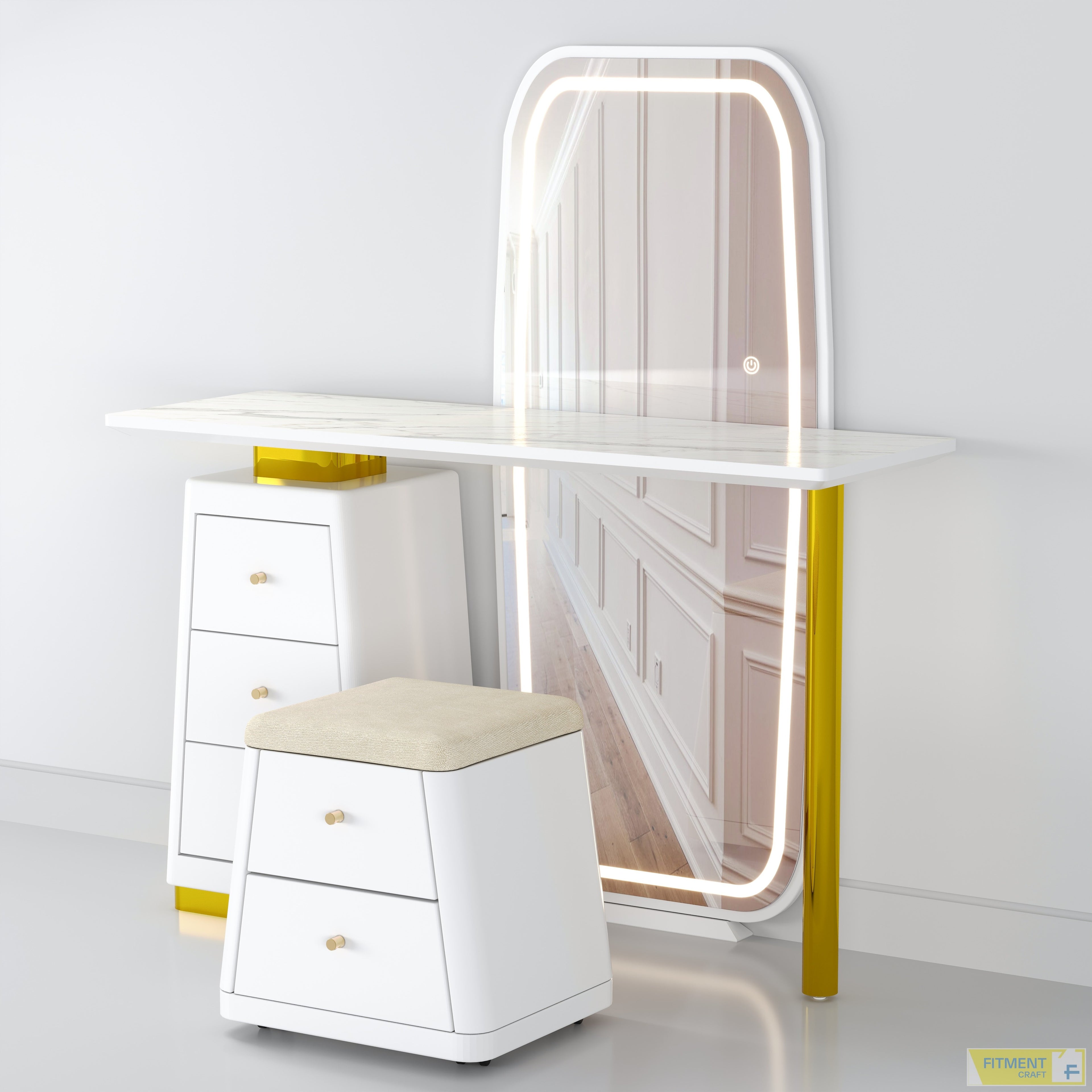 Nairo Dressing Table - Gallery - image 4