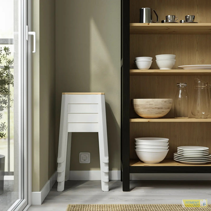 TRÄNNÖ stool white pine - Standard - image 3