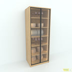 Jasmine kitchen FHC Double Cabinet - Glass Door - image 3