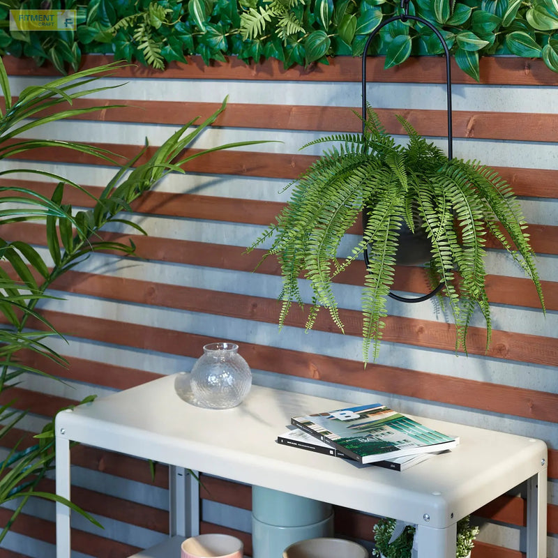 FEJKA artificial potted plant in outdoor hanging fern 12 cm - Standard - image 3