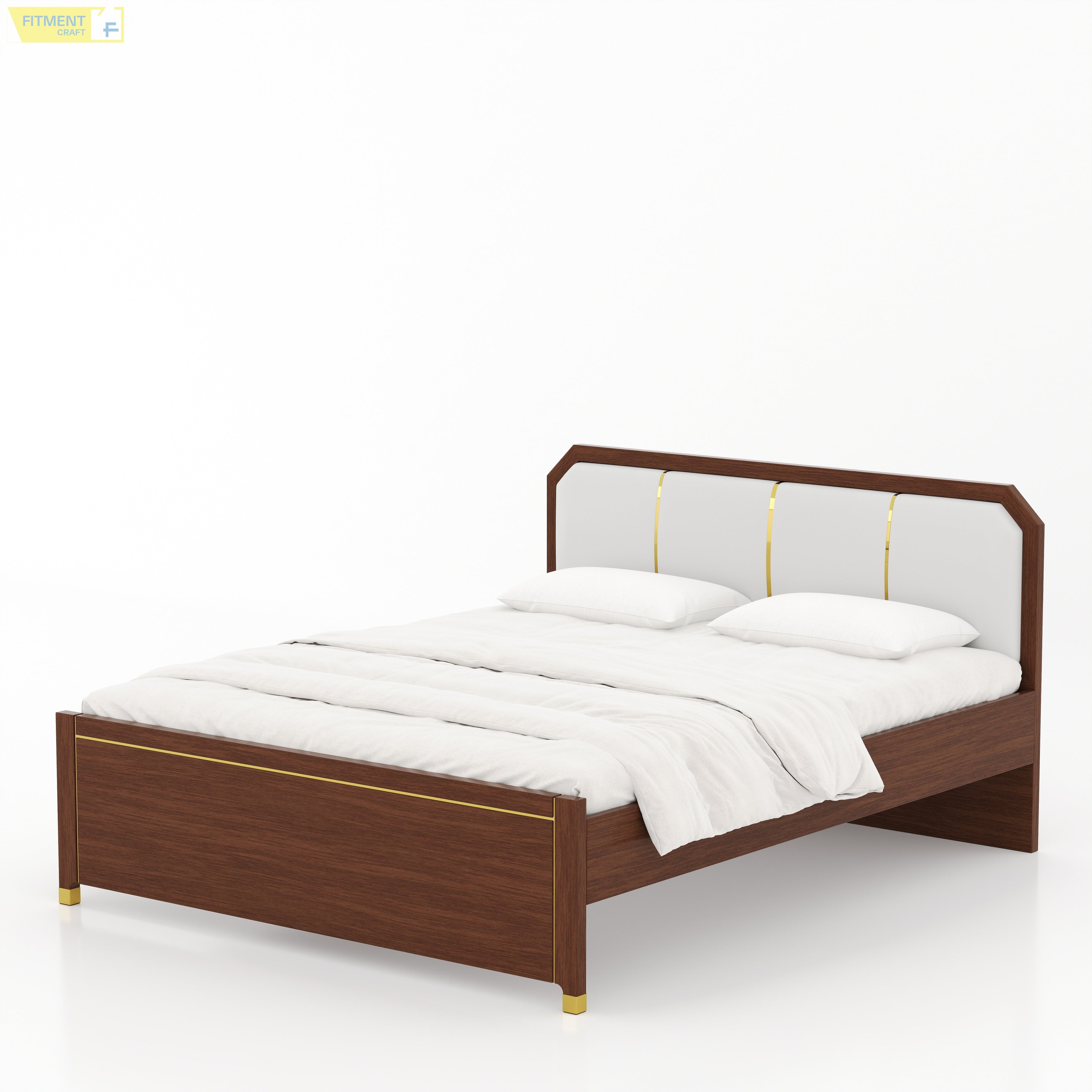Koryn King Size Bed - Gallery - image 4