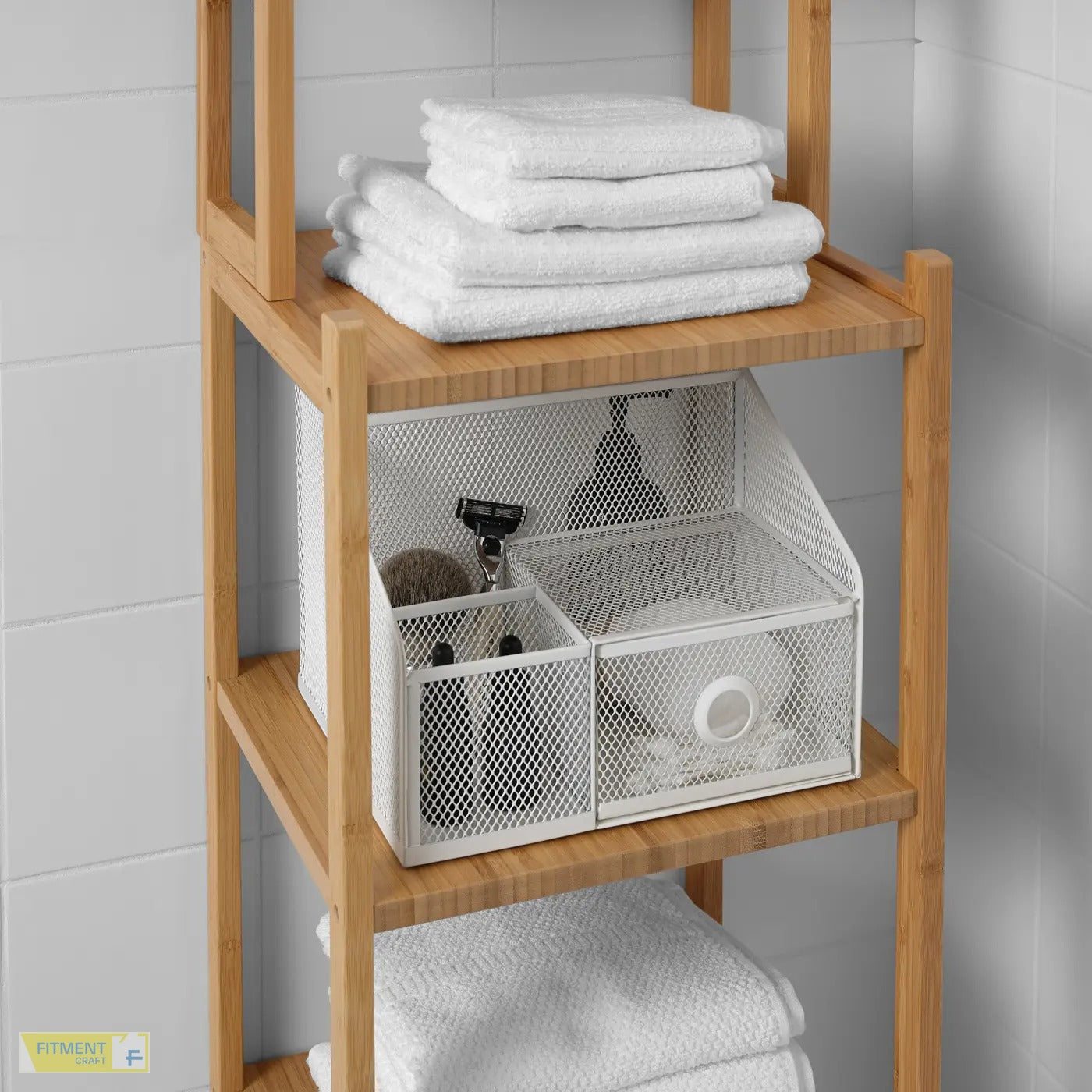 DRÖNJÖNS desk organiser white 25x20 cm - Standard - image 4