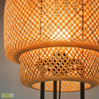 SINNERLIG floor lamp bamboo handmade - Standard - image 4