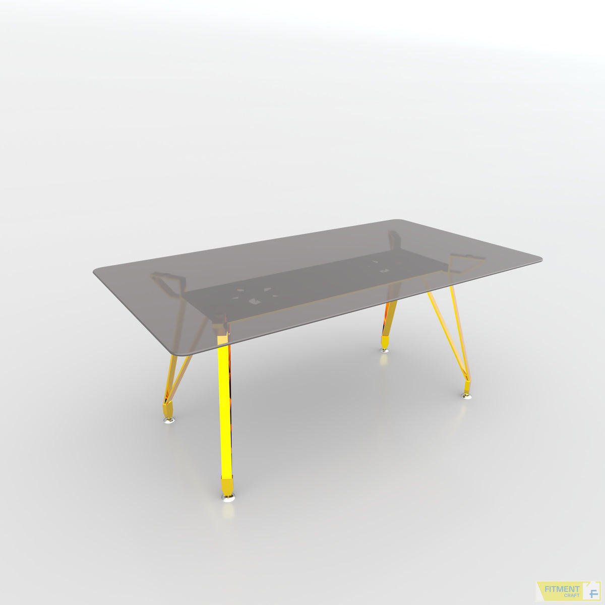 Rectafy Dining Table - Golden - image 4