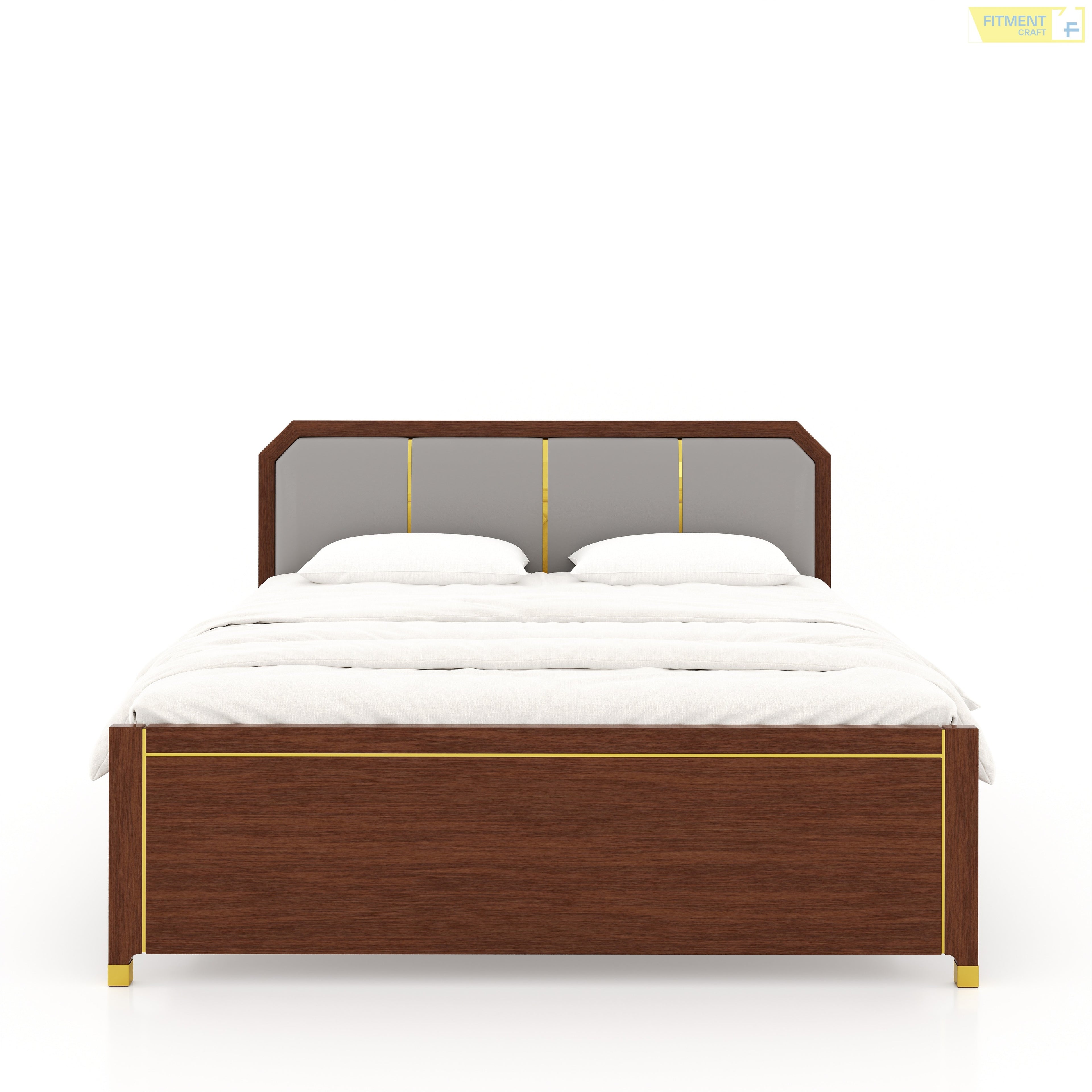 Koryn King Size Bed - Gallery - image 5