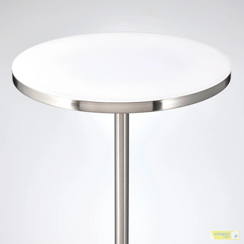 ISJAKT LED floor uplighter reading lamp dimmable nickel plated 180 cm - Standard - image 5