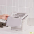 SKOLÄST waste bin for cabinet with door light grey 3 l - Standard - image 5
