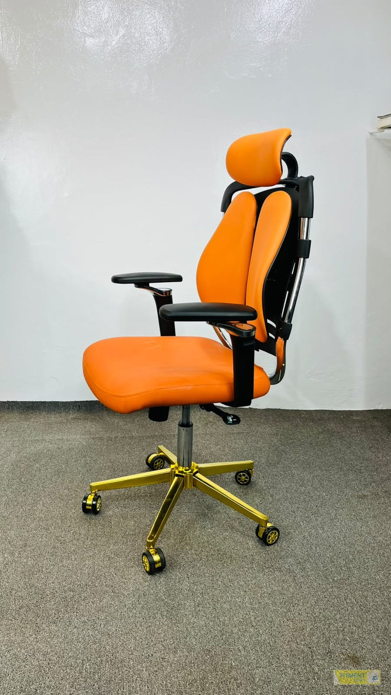 ErgoFlex Executive Office Chair - Orange - image 6