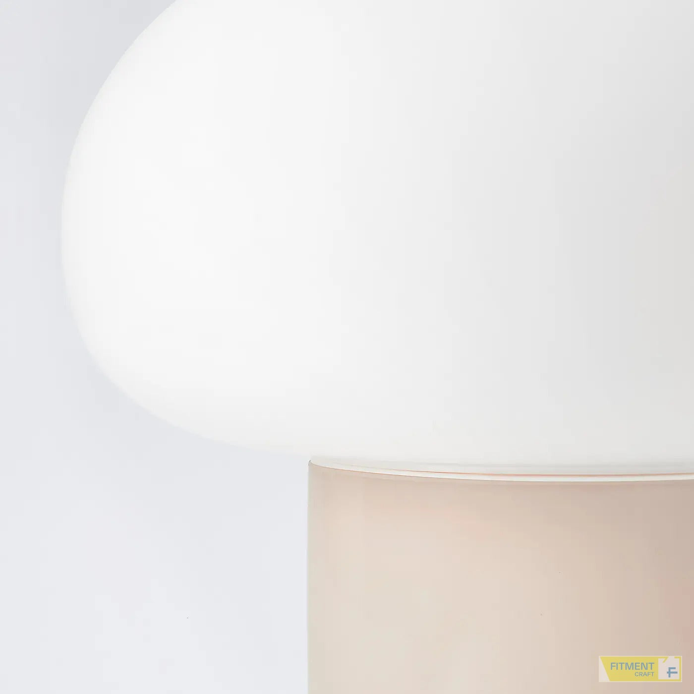 DEJSA table lamp beige opal white glass 28 cm - Standard - image 6