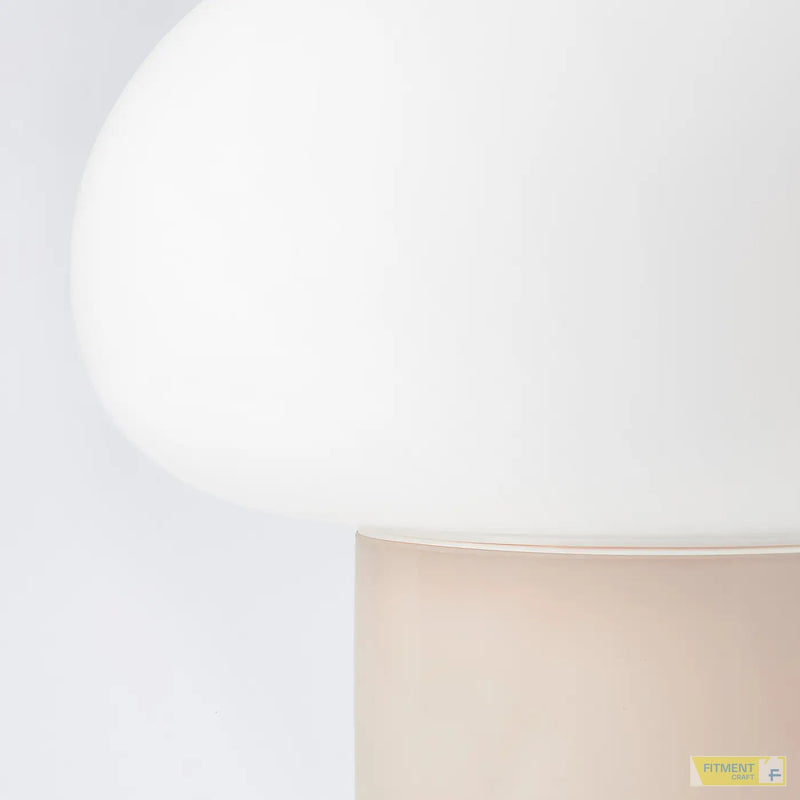 DEJSA table lamp beige opal white glass 28 cm - Standard - image 6
