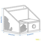 DRÖNJÖNS desk organiser white 25x20 cm - Standard - image 6