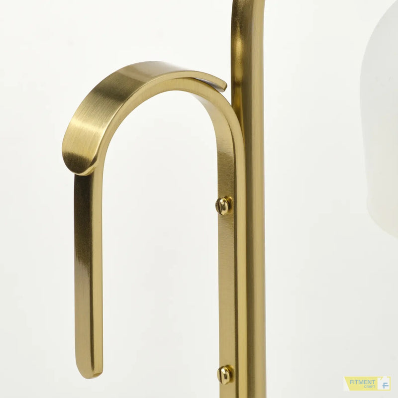 TVÅMASTAD LED portable lamp battery operated brass opal white glass - Standard - image 6