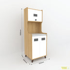 Galley Pantry Cabinet Kitchen Storage - Standard - image 6