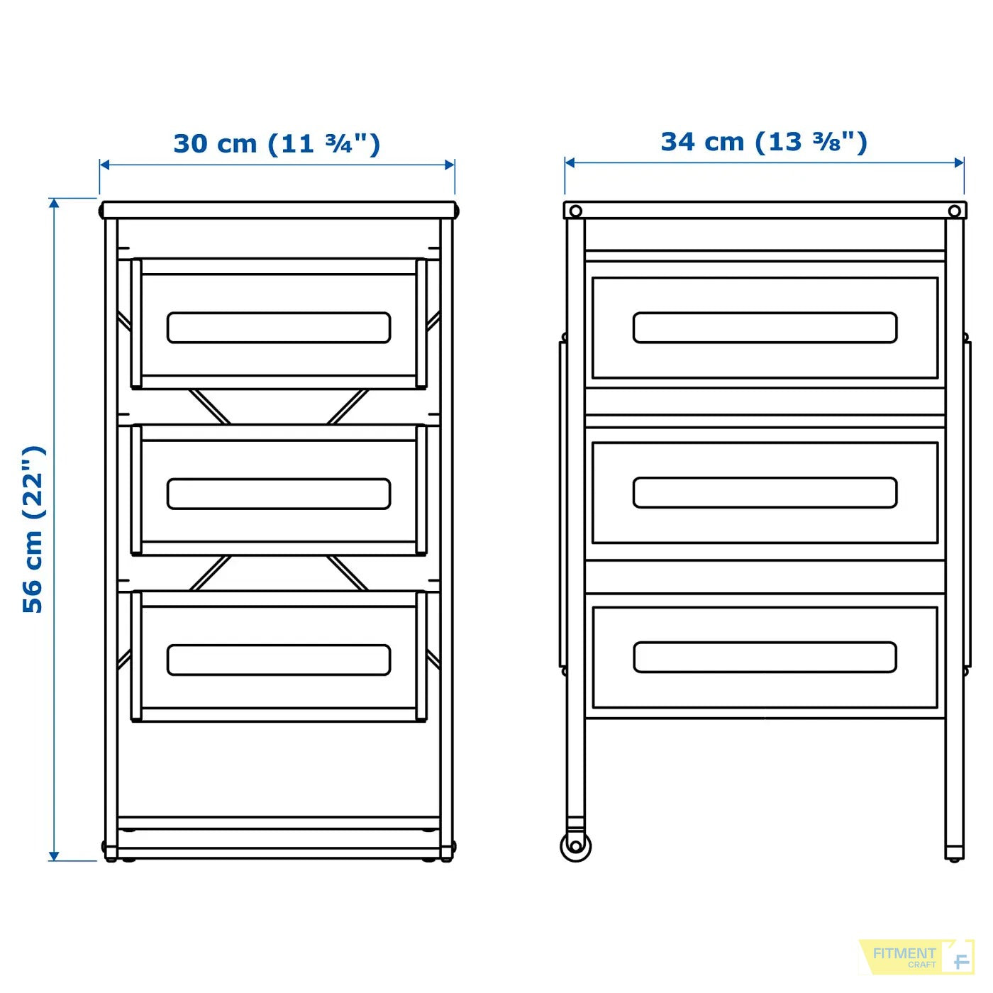 LENNART drawer unit white - Standard - image 6