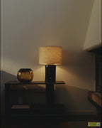 HALGATT table lamp dimmable beige brown ceramic 49 cm - Standard - image 6
