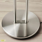 ISJAKT LED floor uplighter reading lamp dimmable nickel plated 180 cm - Standard - image 7