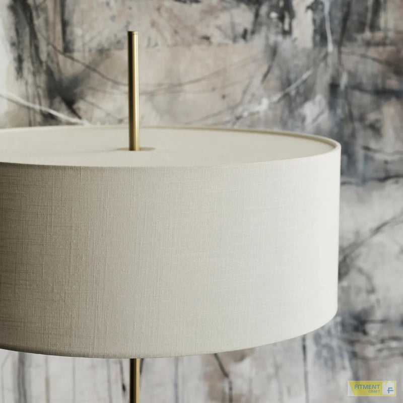 STOCKHOLM 2025 floor lamp white textile brass plated 159 cm - Standard - image 7