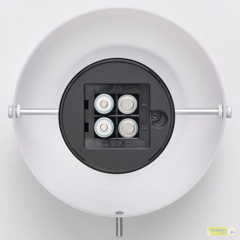 NÖDMAST LED portable lamp battery operated white black 26 cm - Gallery - image 7