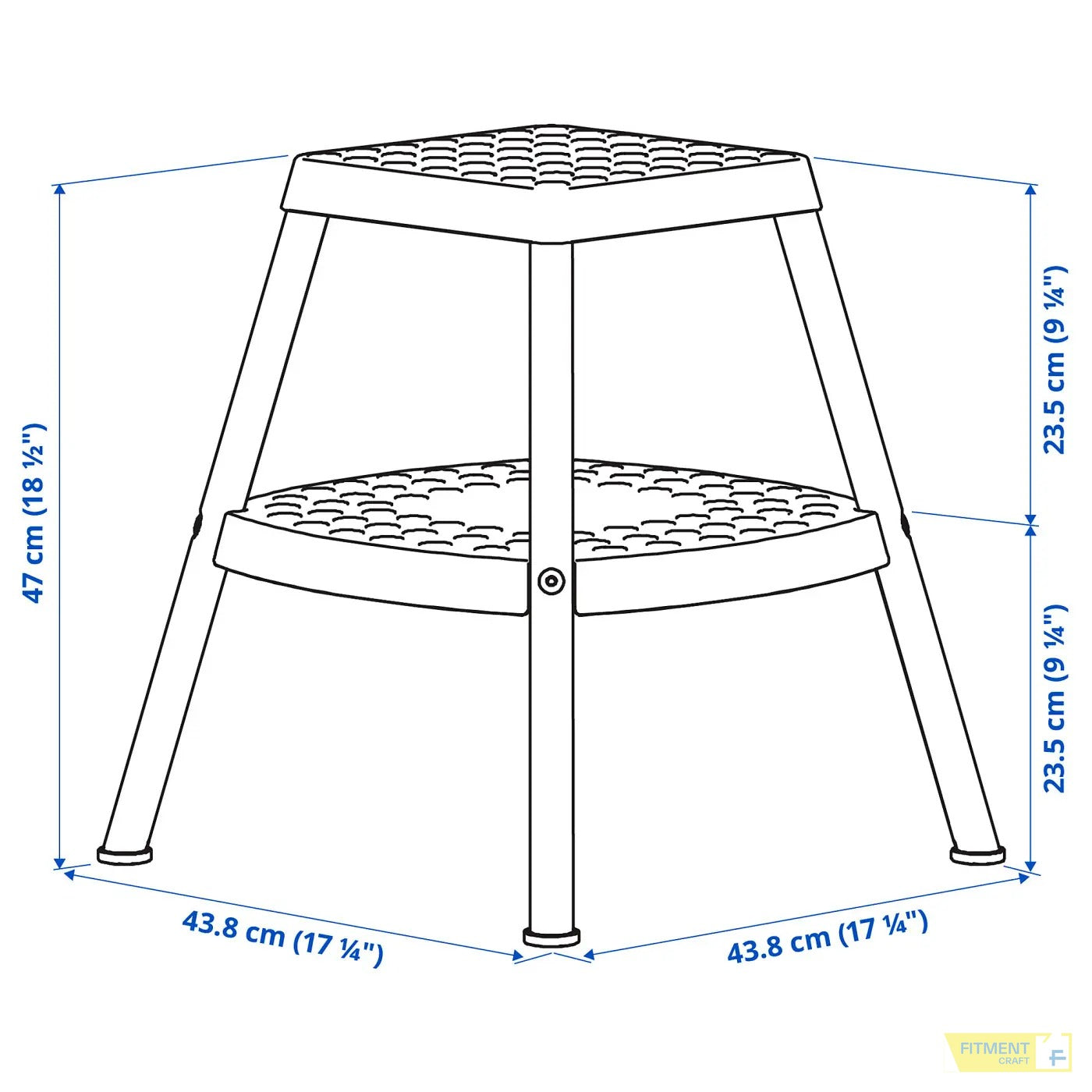 HADDARP step stool 4 way orange - Standard - image 8