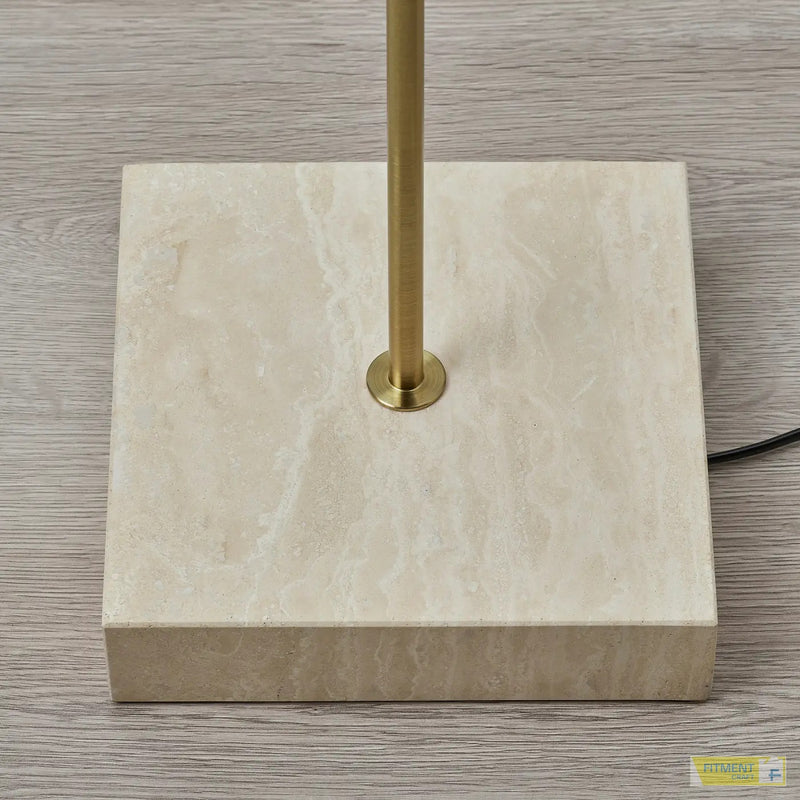 STOCKHOLM 2025 floor lamp white textile brass plated 159 cm - Standard - image 8