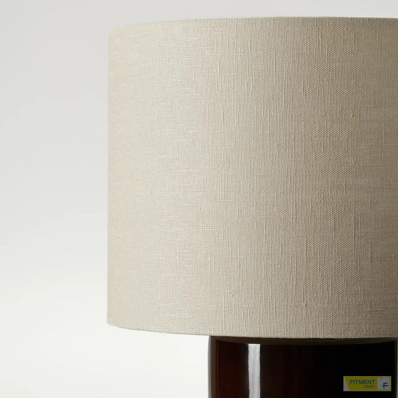 HALGATT table lamp dimmable beige brown ceramic 49 cm - Standard - image 8