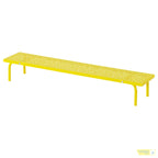 LÅNESPELARE monitor stand black 97x19 cm - bright yellow - image 16