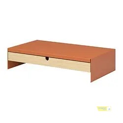 ELLOVEN monitor stand with drawer white - Gallery - image 17