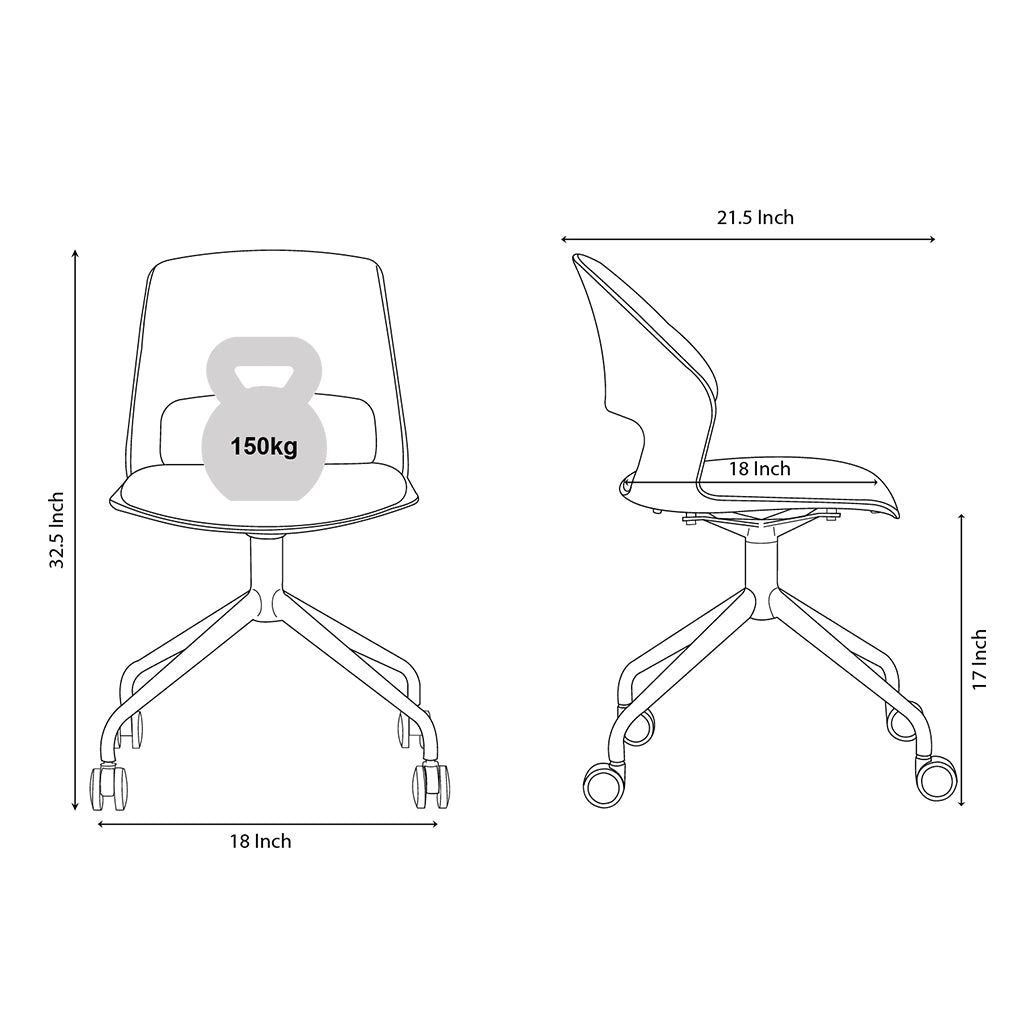 Vento Castor Visitor Chair