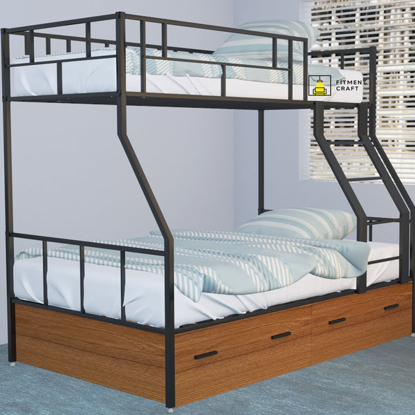 MaxLoft - Metal Bunk Bed | MBV3-004