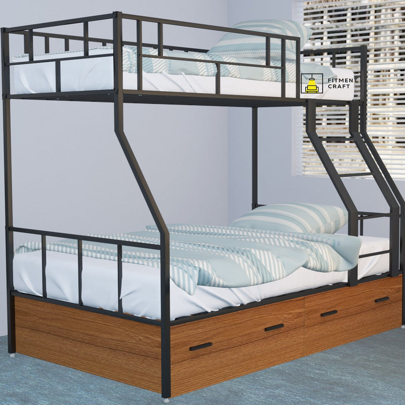 MaxLoft - Metal Bunk Bed | MBV3-004