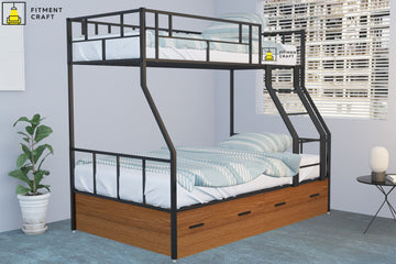 MaxLoft - Metal Bunk Bed | MBV3-004